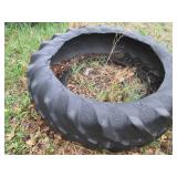 Tractor tire Sandbox or Garden bed ...