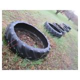 Tractor tire Sandbox or Garden bed ...