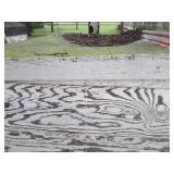 48in×85in×53in wood storage box c...