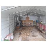 Content of tin storage shed includi...