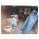 Content of small shed including fol...