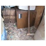 Content of small shed including fol...