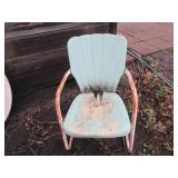 Outdoor furniture lot including met...