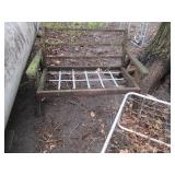 Outdoor furniture lot including met...