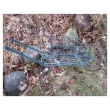 Heart themed outdoor decorative whe...