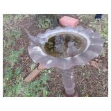 Heavy duty cast iron Bird bath...