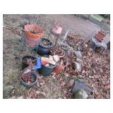 Variety of metal, wood and plastic ...