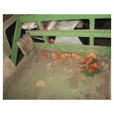 John Deere themed pull behind haywa...