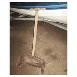 Vintage manual reel push mower...