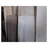 Large lot of assorted wood sections...