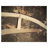 Vintage saw and scythe...