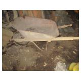 Vintage large capacity wheel barrow...