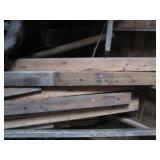 Lot of misc lumber including 2×6