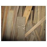 Lot of misc lumber including 2×6