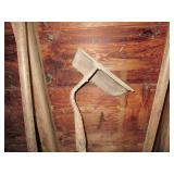 (2) Post hole diggers plus heavy Du...