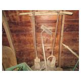 (2) Post hole diggers plus heavy Du...