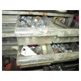 Metal benchtop hardware organizer w...