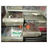 Metal benchtop hardware organizer w...