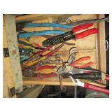 Large lot of hand tools including c...