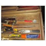 Variety of punches, chisels, utilit...