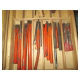 Variety of punches, chisels, utilit...