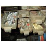 Pair of small multi-drawer benchtop...