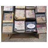 2-box Lot of vintage player piano m...