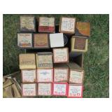 Single box of vintage player piano ...