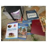 Spinning CD rack filled with CD