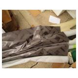 Lot of table covering type material...