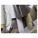 Lot of table covering type material...