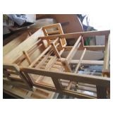 (3) multimedia shelves (two are fol...