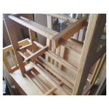 (3) multimedia shelves (two are fol...