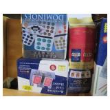 Bingo daubbers, 12-decks of playing...