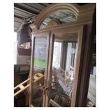 Beautiful wood framed glass Display...