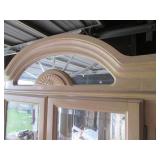 Beautiful wood framed glass Display...