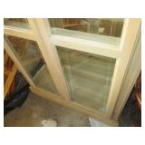 Beautiful wood framed glass Display...