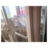 Beautiful wood framed glass Display...