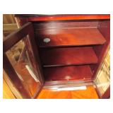 Miniatures wood tabletop display ca...