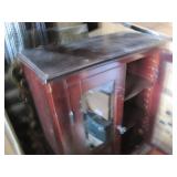 Miniatures wood tabletop display ca...