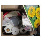 Large lot of kitchen supplies inclu...