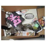 Denim Days figurines, wooden jewelr...