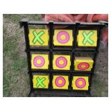 Vintage tic-tac-toe beanbag toss ga...