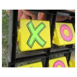 Vintage tic-tac-toe beanbag toss ga...
