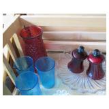 Large lot of vintage glassware and ...