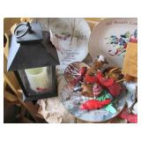 Decorative Cardinal themed display ...