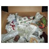 Entire box of household nik naks an...