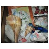 2-Box lot of home decor as shown as...