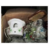 2-Box lot of home decor as shown as...