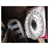 Silver-tone serving pieces, jewelry...